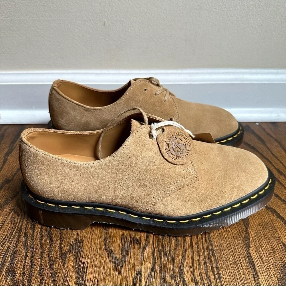 NWT Dr Martens 1461 MADE IN ENGLAND SUEDE OXFORD SHOES